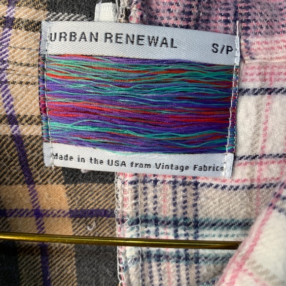 T shirt button up plaid shirt! - Picture 2 of 3